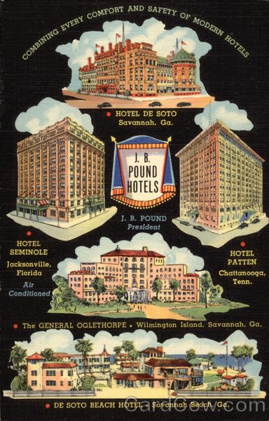 Hotel De Soto Savannah Georgia
