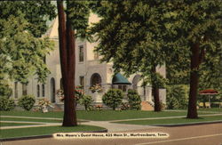Mrs. Moore's Guest House Murfreesboro, TN Postcard Postcard
