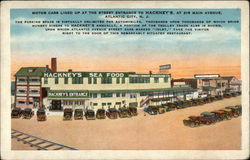 Hackey's Sea Food Postcard