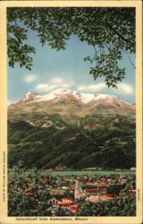 Ixtaccihuatl View Amecameca, Mexico Postcard Postcard