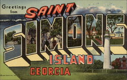 Greetings from Saint Simons Island, Georgia Greetings from Saint Simons Island, Georgia