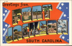 Greetings from Fort Jackson, South Carolina Postcard