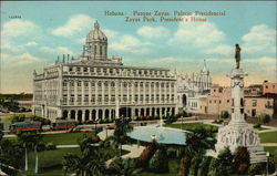 Zayas Park - President's House Postcard