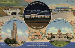 Views of Pennsylvania Turnpike Postcard