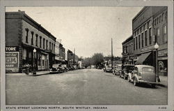 State Street Looking North Postcard