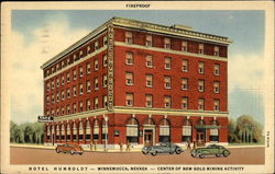 Hotel Humboldt-Center of New Gold Mining Activity Winnemucca, NV Postcard Postcard