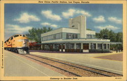 New Union Pacific Station Postcard