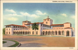 Federal Building Honolulu, HI Postcard Postcard