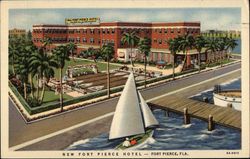 Fort Pierce Hotel Postcard