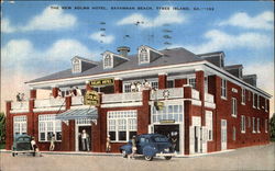 The New Solms Hotel on Tybee Island Postcard