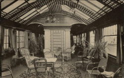 Hotel Puritan - Solarium Postcard