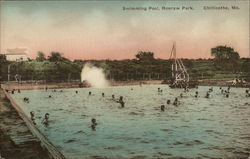 Swimming Pool at Renraw Park Postcard