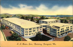 L.L. Bean, Inc. Factory Postcard