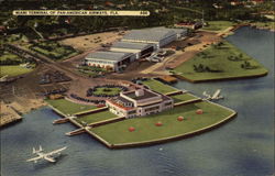 Miami Terminal of Pan-American Airways Postcard