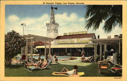 El Rancho Vegas Postcard