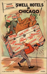 Swell Hotels in Chicago! Postcard