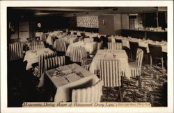 Restaurant Drury Lane - Mezzanine Dining Room Postcard