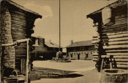 Replica Old Fort Dearborn - A Century of Progress Postcard