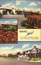 Mayo Motel Los Angeles, CA Postcard Postcard