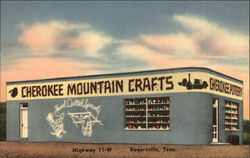 Cherokee Mountain Crafts Postcard