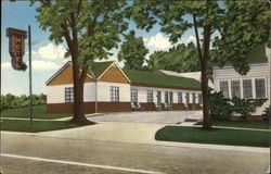 Steele's Motel Postcard