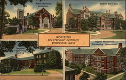 Worcester Polytechnic Institute Postcard