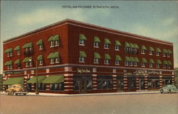 Hotel Mayflower Plymouth, MI Postcard Postcard