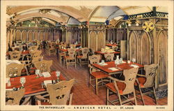The Rathskeller - American Hotel Postcard