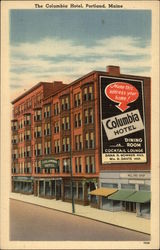 The Columbia Hotel Postcard
