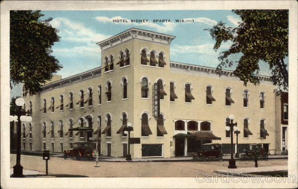 Hotel Sidney Sparta, WI