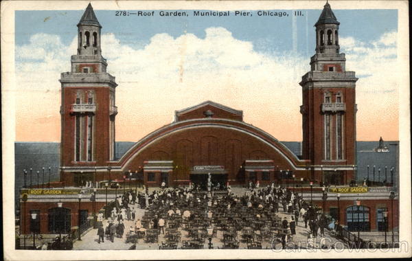 Roof Garden, Municipal Pier Chicago Illinois