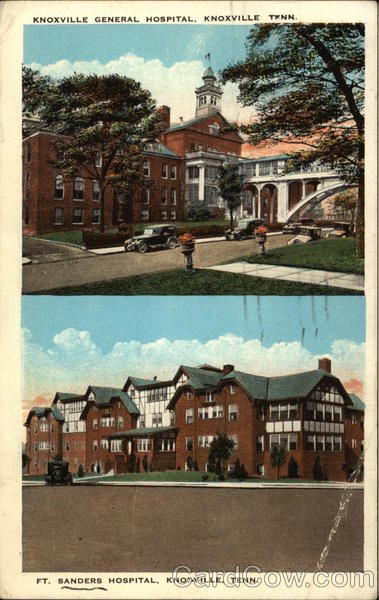 Knoxville General Hospital, Ft. Sanders Hospital Tennessee