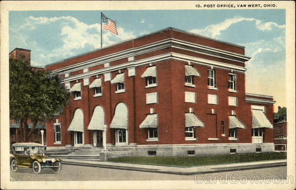 Post Office Van Wert Ohio