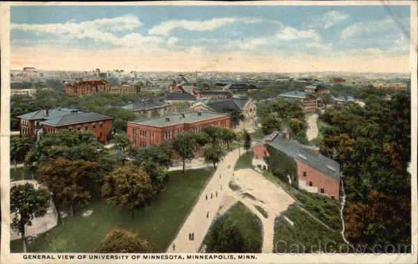 General View of University of Minnesota Minneapolis