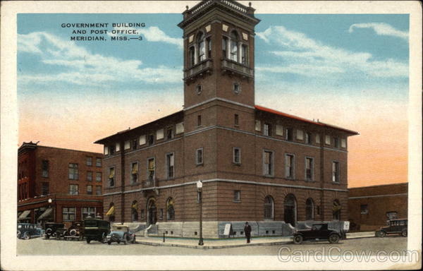 Government Building and Post Office Meridian Mississippi
