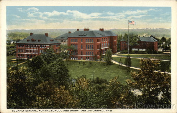 Edgarly School, Normal School and Dormitory Fitchburg Massachusetts