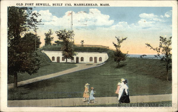 Old Fort Sewell, Built 1742 Marblehead Massachusetts