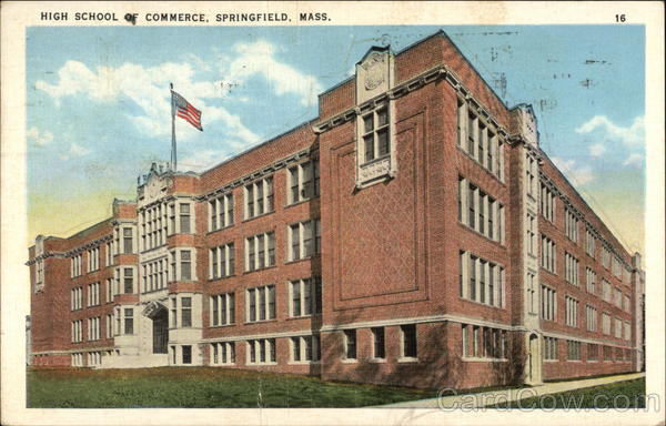 High School of Commerce Springfield Massachusetts