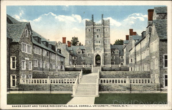 Baker Court and Tower Residential Halls, Cornell University Ithaca New York