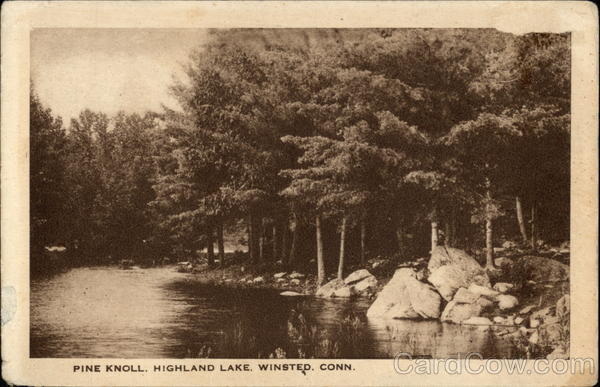 Highland Lake - Pine Knoll Winsted Connecticut