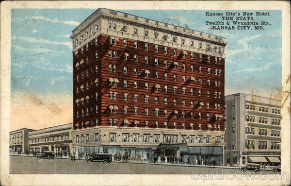 New Hotel - The Stats - Twelfth & Wyandotte Streets Kansas City Missouri
