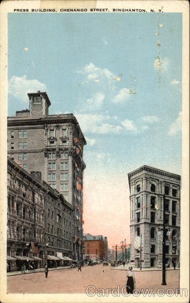 Press Building, Chenango Street Binghamton New York