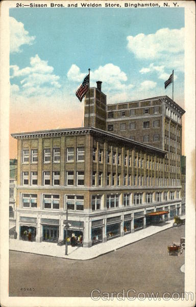 Sisson Bros. and Weldon Store Binghamton New York
