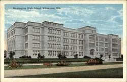 Washington High School Postcard