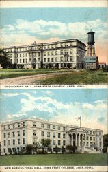 Iowa State College - New Agricultural Hall Ames, IA Postcard Postcard