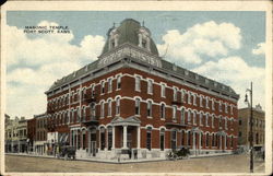 Masonic Temple Postcard