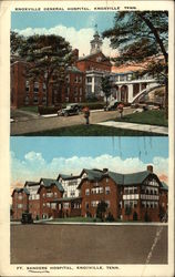 Knoxville General Hospital, Ft. Sanders Hospital Postcard