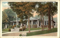 Administration Building, YMCA Camp Postcard