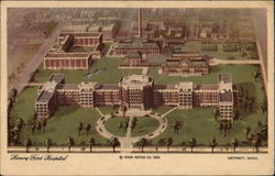 Henry Ford Hospital Postcard