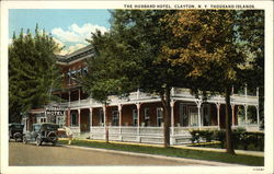 The Hubbard Hotel Clayton, NY Postcard Postcard